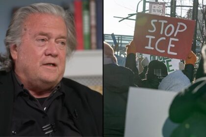 Democrats & Civil Rights Groups react to Steve Bannon's ICE proposal during polls.