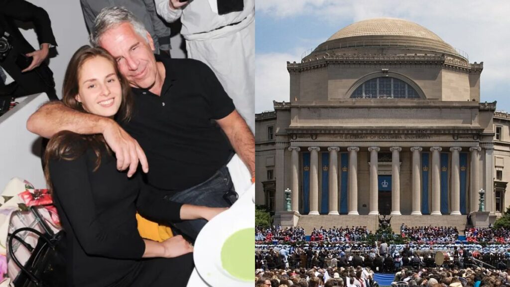 Columbia University punishes two workers who helped Jeffrey Epstein and his girlfriend.