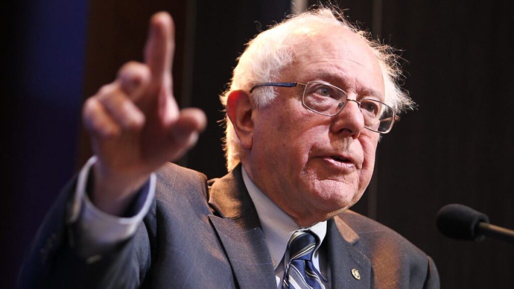 Bernie Sanders tears down on billionaire greed behind California tax battle