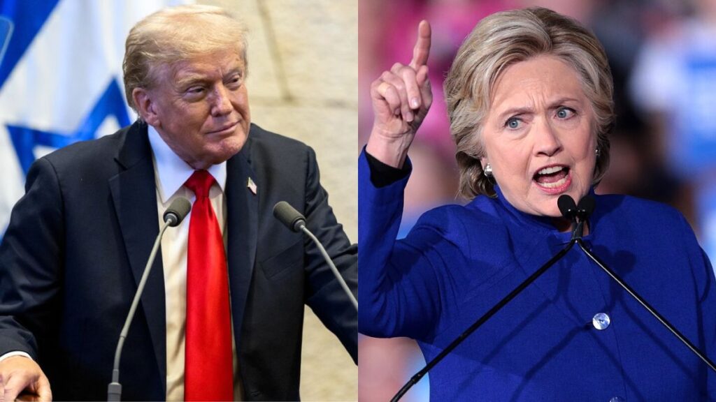 Hillary Clinton descends in rage over panelist who mocked her anti-Trump speech