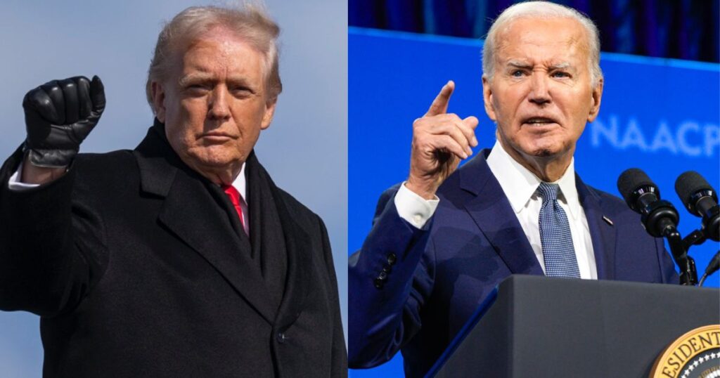 Donald Trump falls back horribly in fresh polls against nemesis Joe Biden