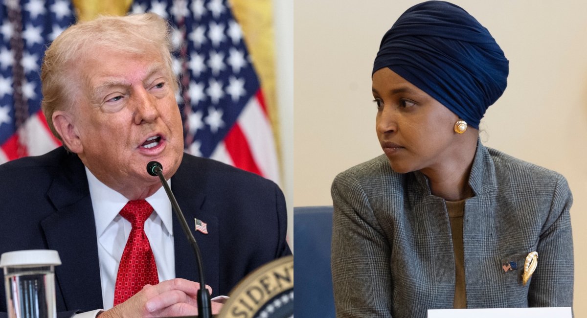 Donald Trump Takes Jab at Ilhan Omar as U.S. Conducts Strikes Against ISIS in Somalia