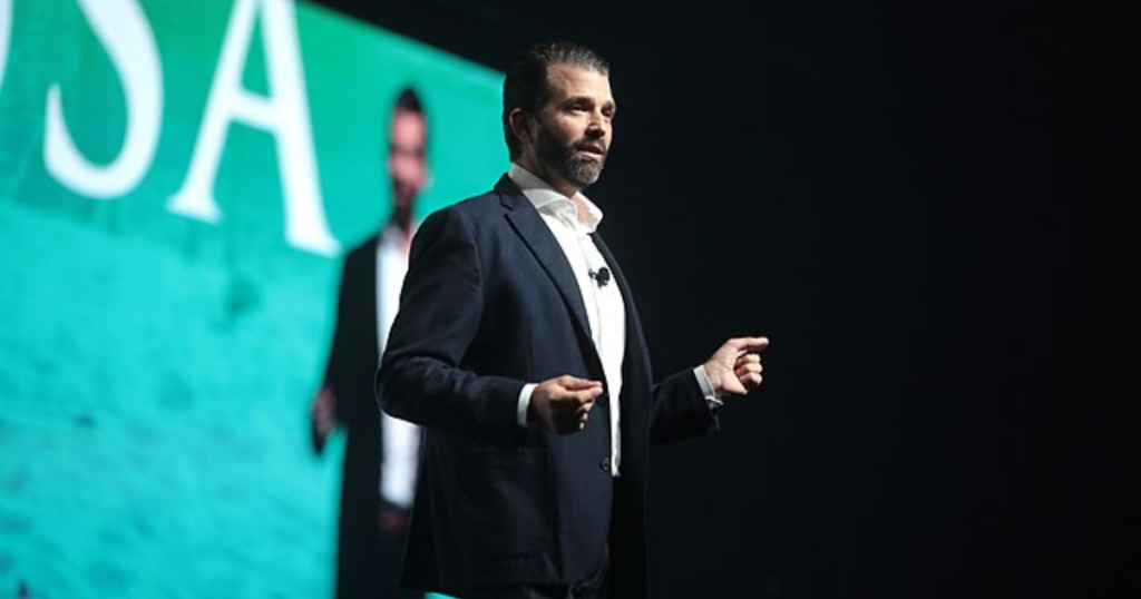 Donald Trump jr. shares old story about dad, Donald Trump