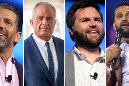 Donald Trump Jr., RFK Jr., JD Vance, and Kash Patel are among MAGA figures whose relationships could shape 2026 headlines