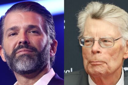 Donald Trump Jr. and Stephen King