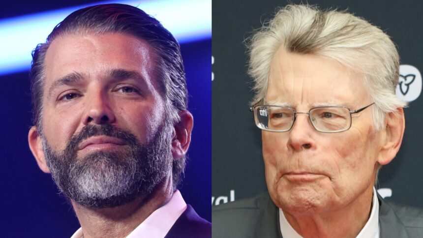 Donald Trump Jr. and Stephen King