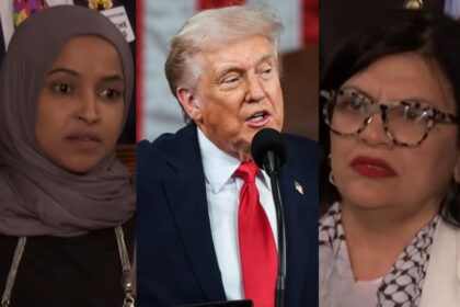 ilhan omar, trump and tlaib
