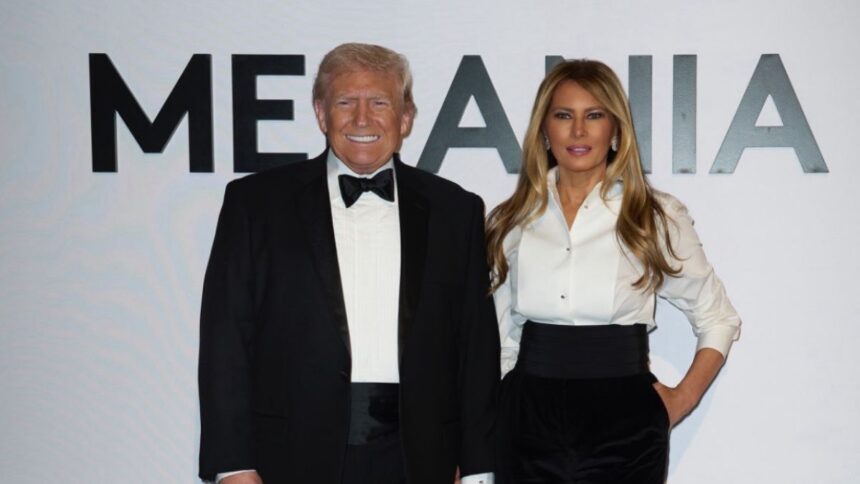 Donald Trump called Melania Trump a “movie star”