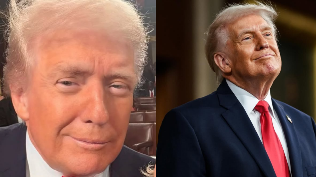 Donald Trump's new photos have the Internet talking.