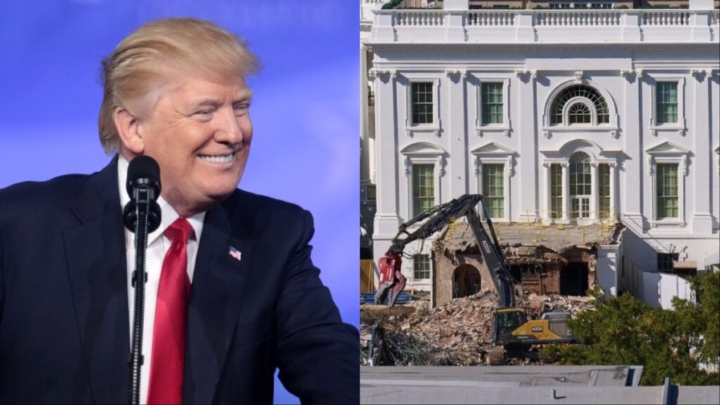 Donald Trump's East Wing debris ended up in local parks.