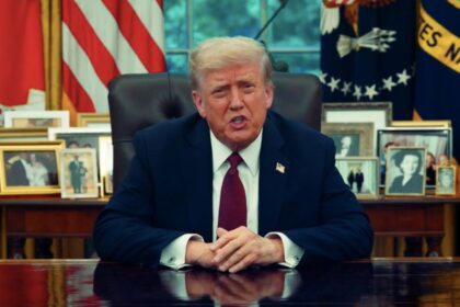 Donald Trump’s bruised hand in the news again.