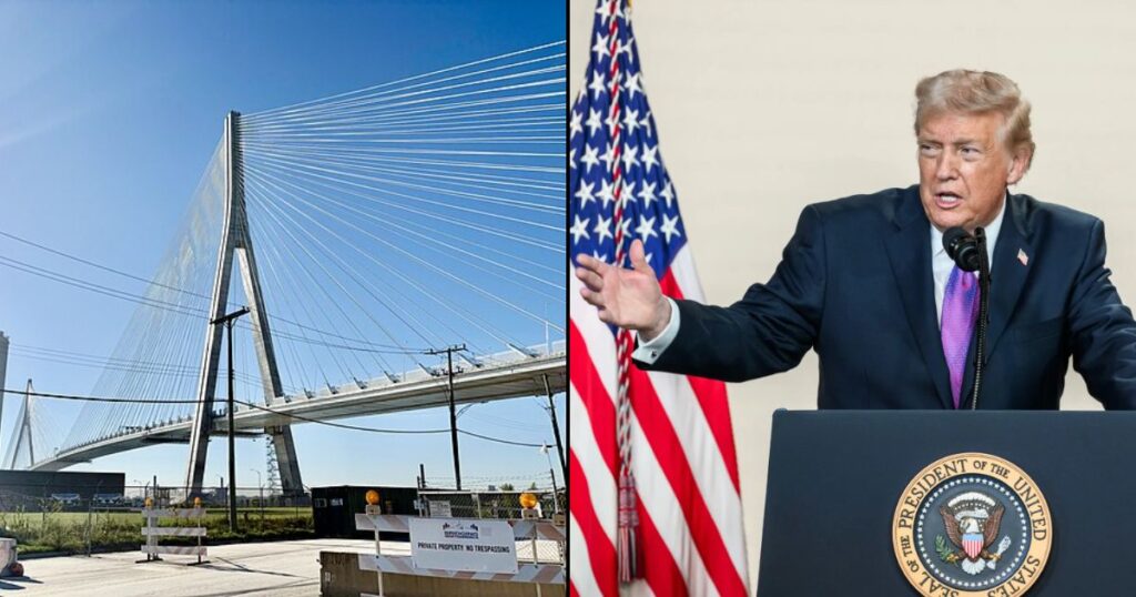 A secret phone call from a Detroit Power broker triggered Donald Trump's meltdown on Truth Social about the Gordie Howe International Bridge.
