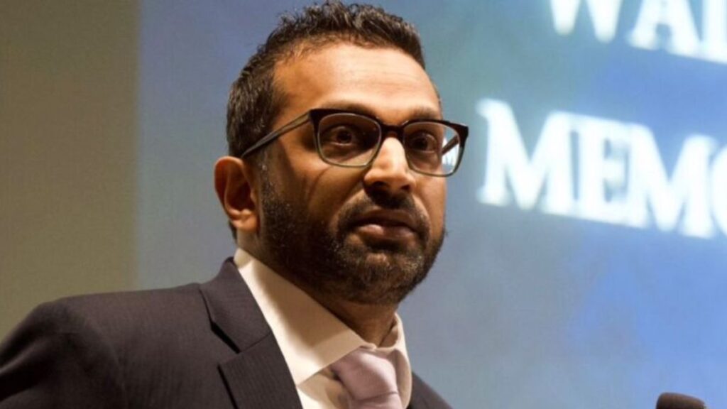 Epstein survivor condemns Kash Patel’s celebration with men’s hockey team during a busy time in the country.