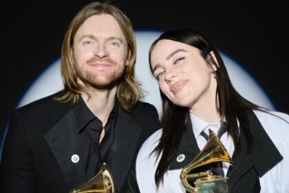 Finneas defends sister Billie Eilish from powerful old white men amid Grammy speech backlash.