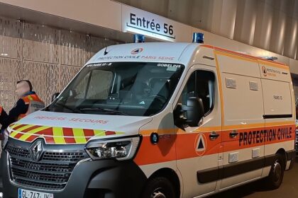 An ambulance in France