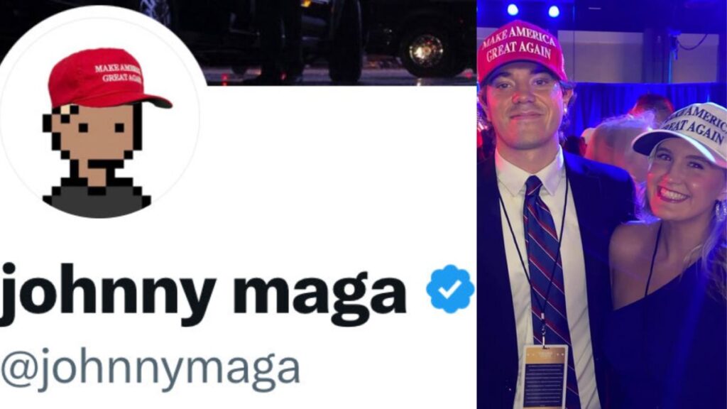 Garrett Wade ran a pro-Trump account