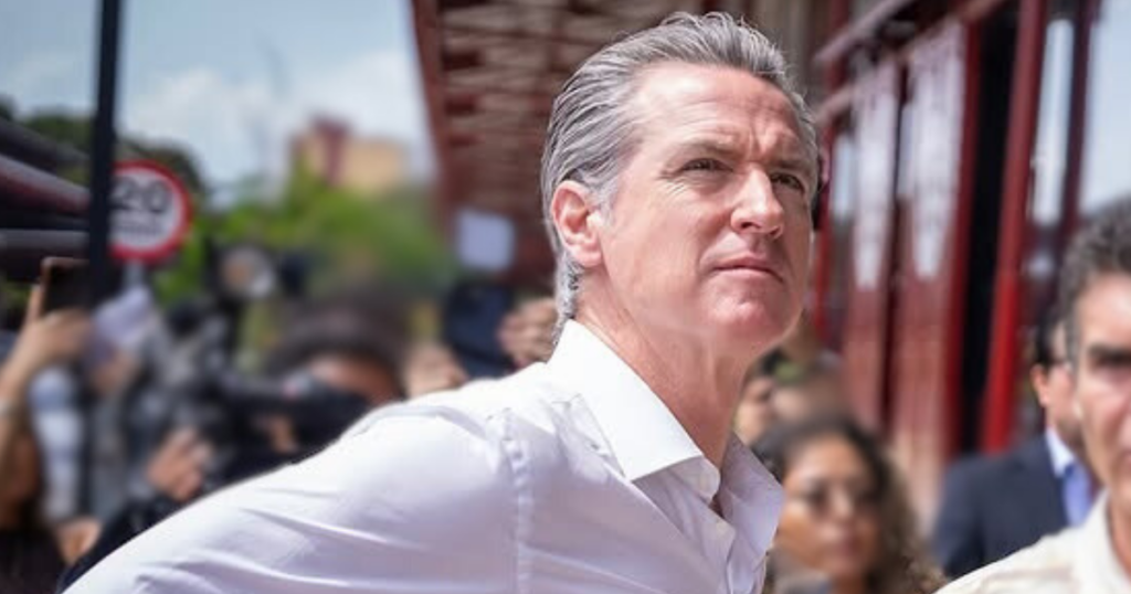 California Governor Gavin Newsom