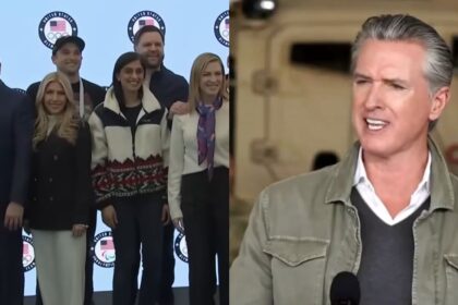 Gavin Newsom trolls Trump administration at Winter Olympics