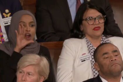 Donald Trump and Ilhan Omar