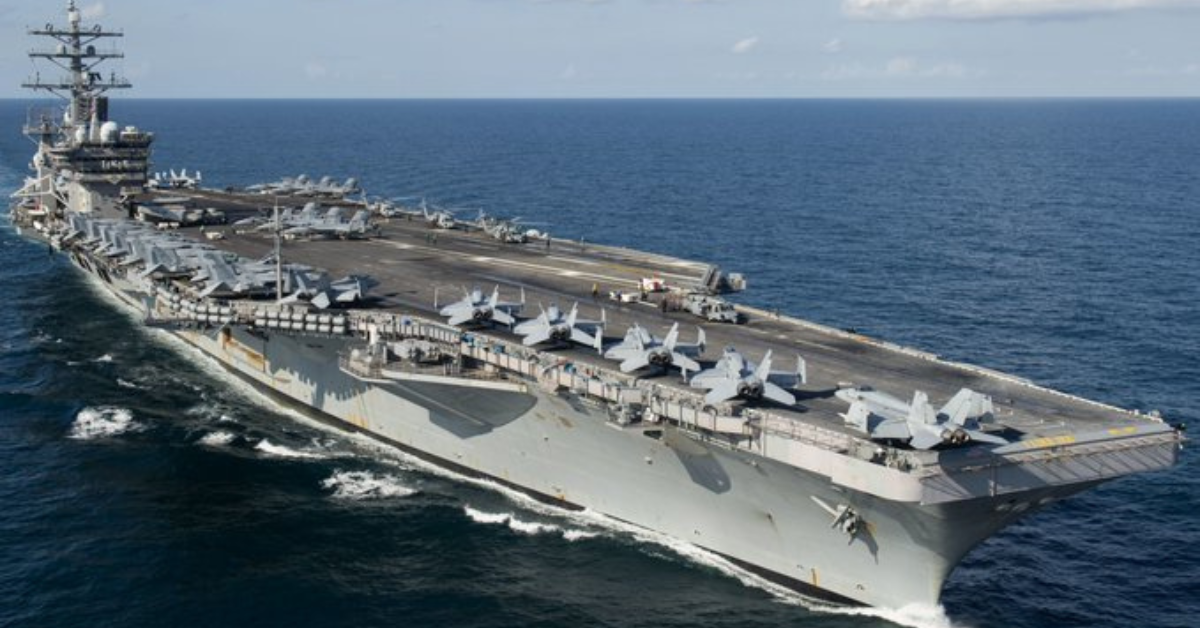 U.S. Fighter Jets Shoot Down Iranian Drone Preparing to Strike Aircraft Carrier in Arabian Sea