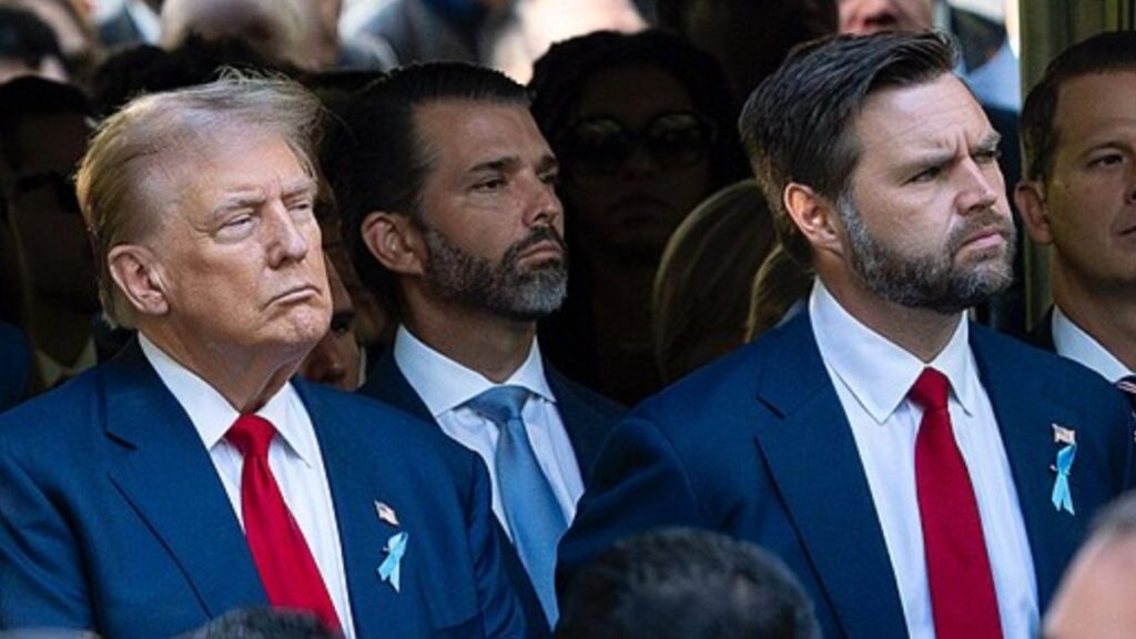 JD Vance blames Biden for Trump's economy and dip in the polls.