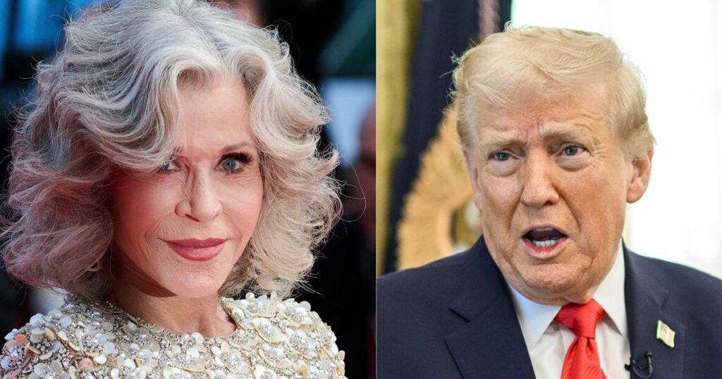 Jane Fonda President Donald Trump