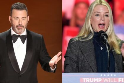 Jimmy Kimmel calls out Attorney General Pam Bondi after her defensive and maddening behavior at the congressional hearing.