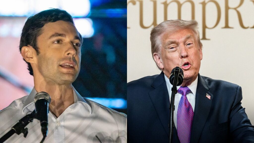 Jon Ossoff-Donald Trump