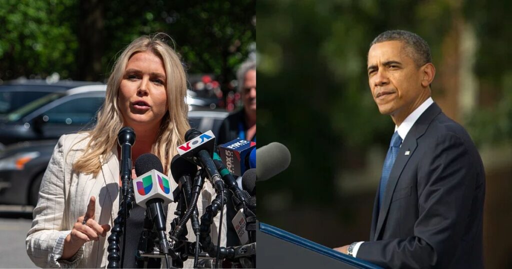 Karoline Leavitt, Barack Obama