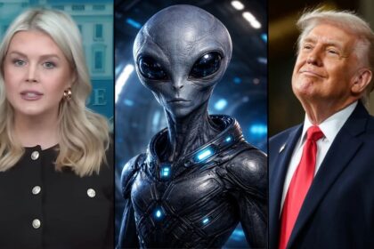 Karoline Leavitt-Donald Trunmp-Barack Obama-Aliens