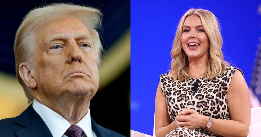 Karoline Leavitt didn’t skip the Super Bowl despite Trump’s remarks on it.