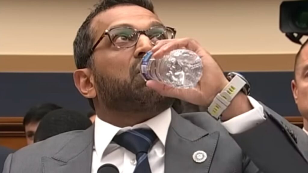 Kash Patel stands accused of distrupting FBI operations with his jet use.