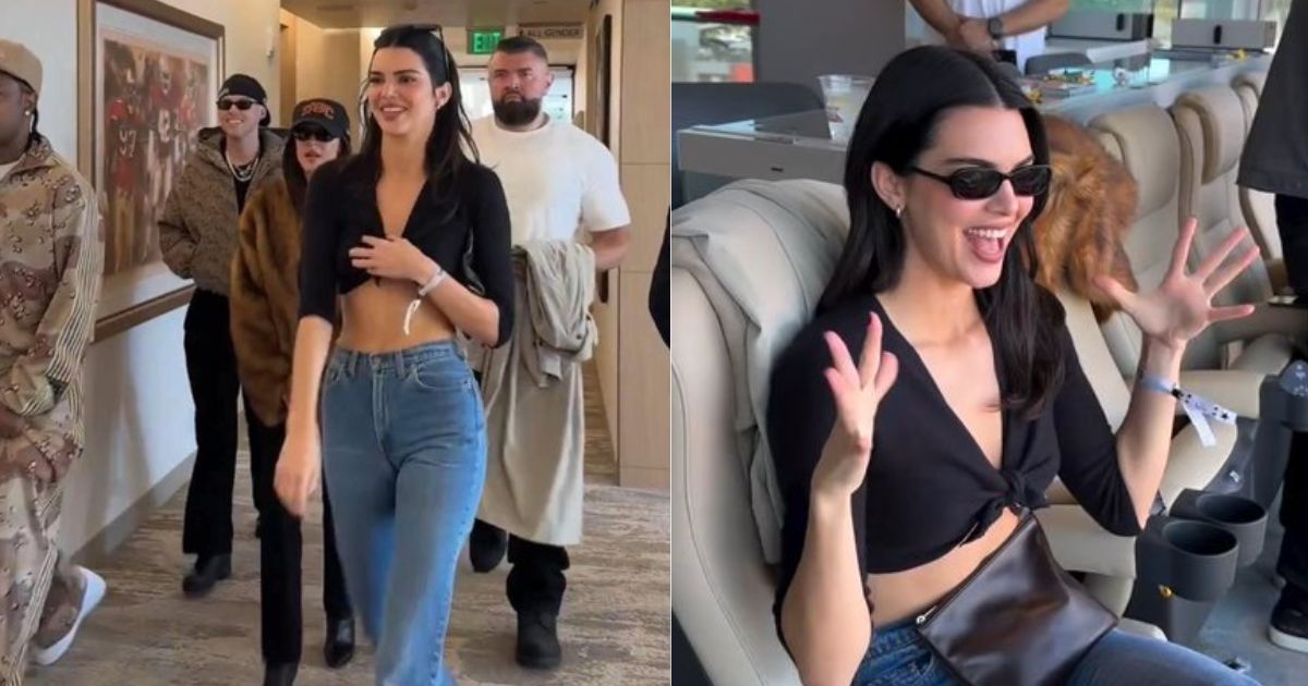 Kendall Jenner Attends Ex Bad Bunny’s Super Bowl Halftime Show
