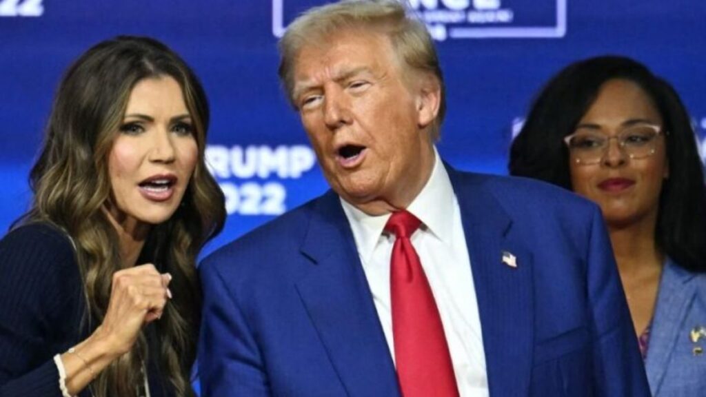 Kristi Noem’s controversial memoir revelation reportedly helped secure Trump role. (Image Credits: Republicans Against Trump/X.com).