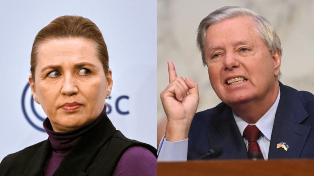 Lindsey Graham had a fall out with the Danish PM