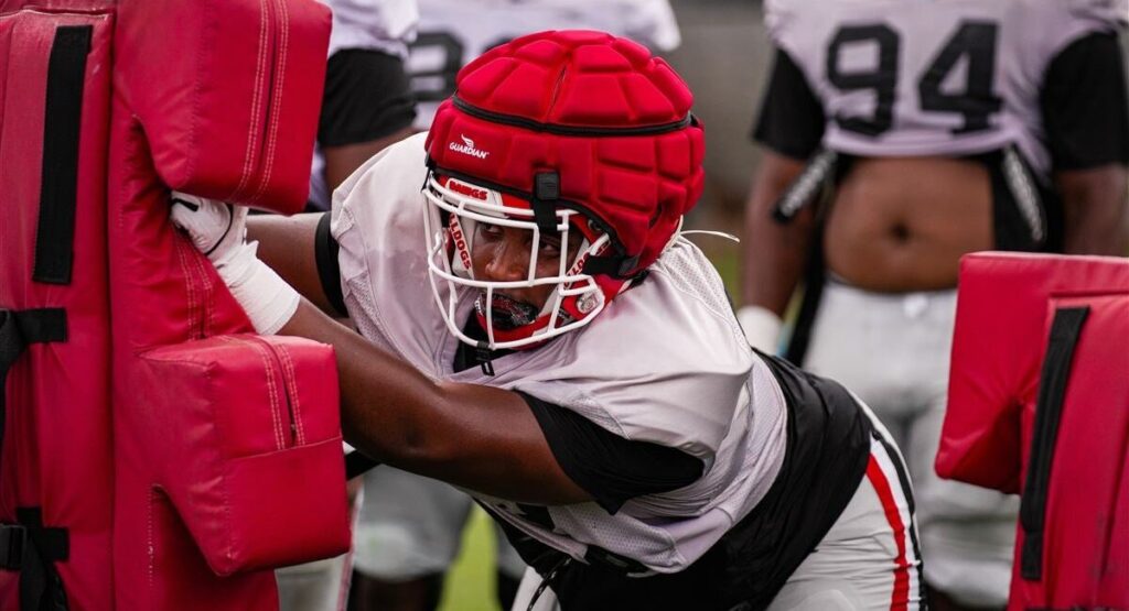 Georgia football player London Seymour