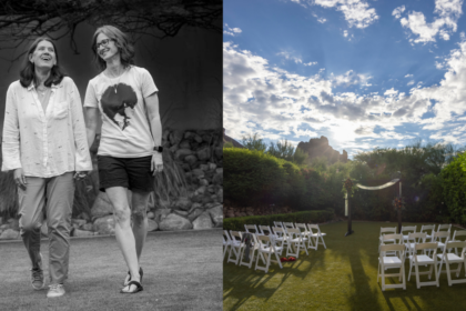 Mary Trump married Ronda Cress in October last year