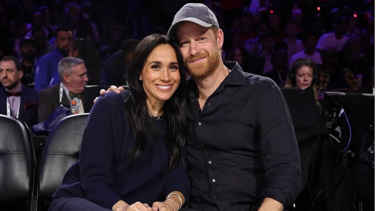 Meghan and Harry Step Out Smiling at NBA Game Amid Divorce Rumors