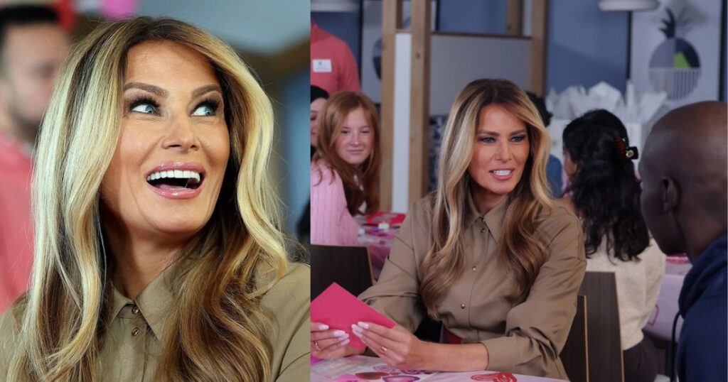 Melania Trump visited The Children’s Inn