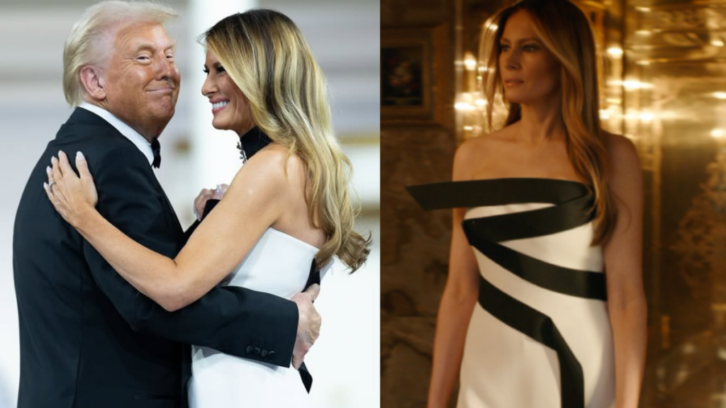 Melania Trump donated her 2025 Inaugural Gown.