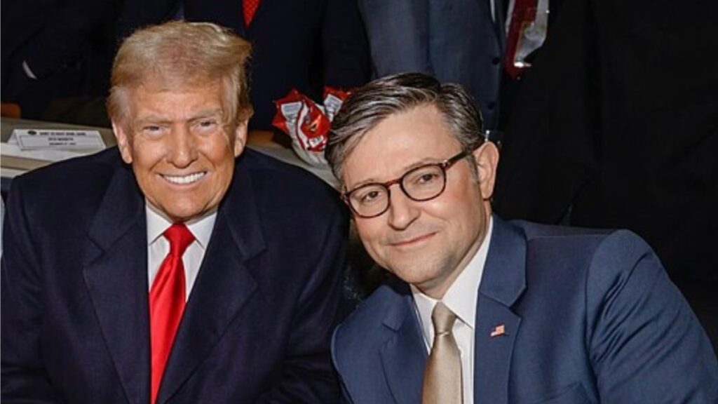 Mike Johnson warns a lose in the midterms means Trump's presidency is over.