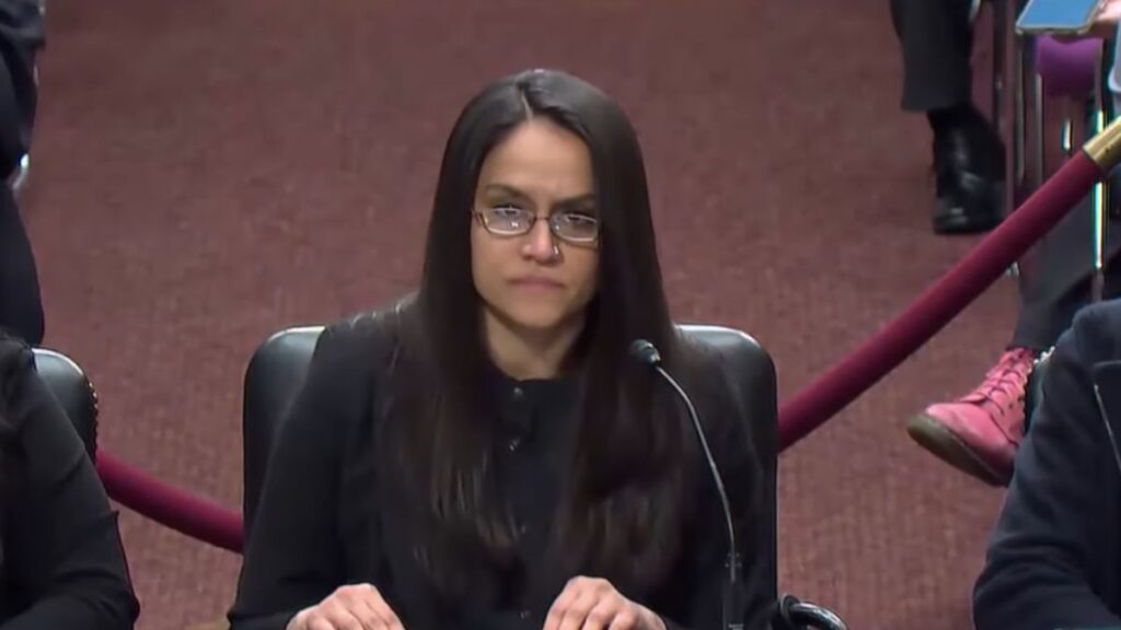 Minneapolis woman Aliya Rahman was arrested by the police at State of the Union was taken to hospital.