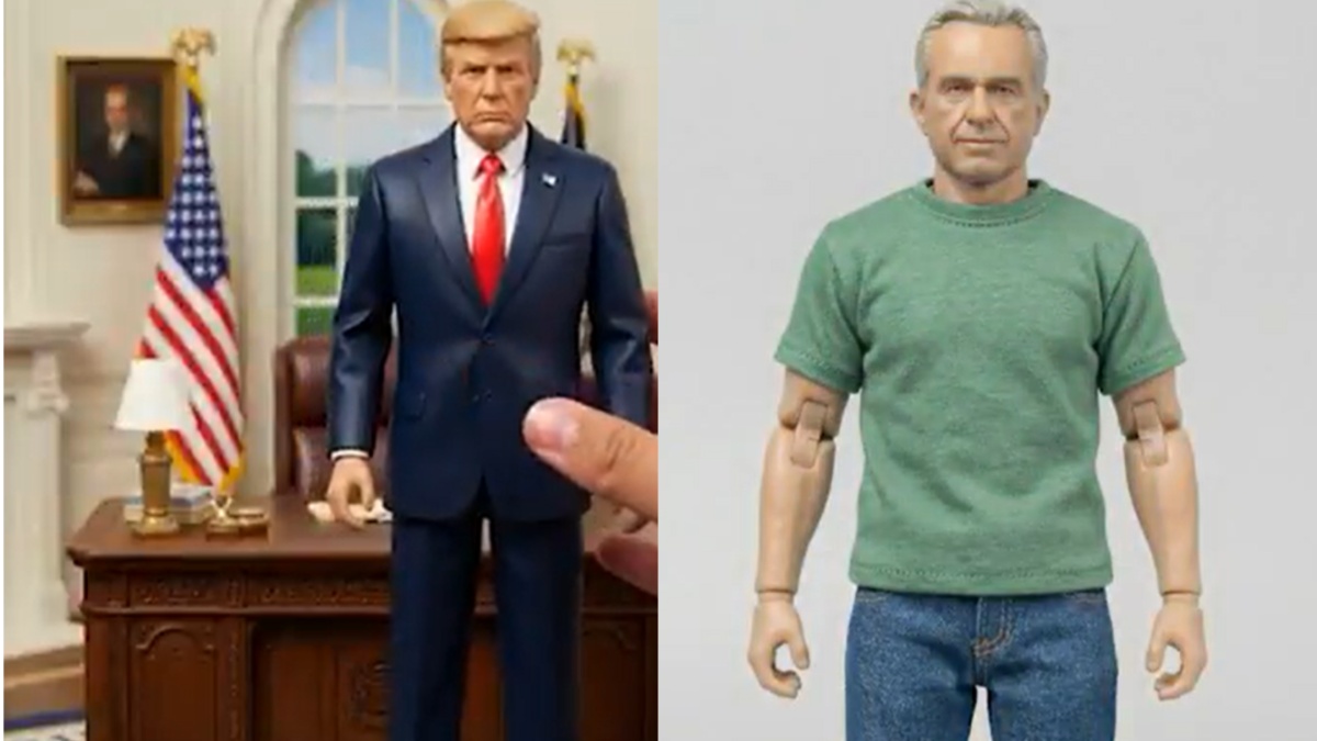 Trump and RFK Jr. Reimagined as Action Figures in Bizarre Viral Video