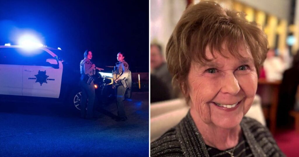 Police vehicles were outside a Rio Rico home during the search related to Nancy Guthrie’s disappearance