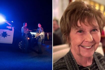 Police vehicles were outside a Rio Rico home during the search related to Nancy Guthrie’s disappearance