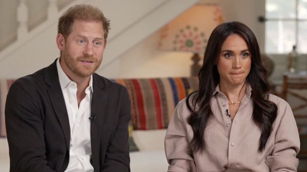 Prince Harry and Meghan Markle step out for the first time since Andrew Mountbatten-Windsor's arrest.