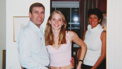 Former Prince Andrew with Virginia Giuffre and Ghislaine Maxwell - King Charles would be shocked