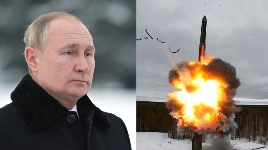 Vladimir Putin moves nuclear weapons closer to Europe.