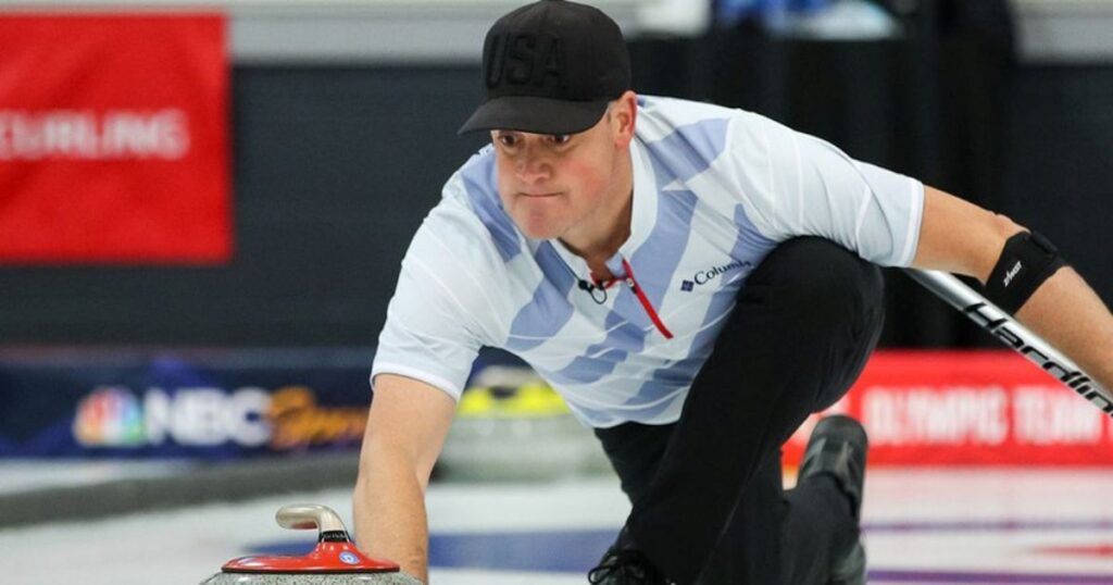 Rich Ruohonen at the Winter Olympics in Milan, Itary