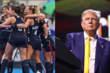 U.S. women's hockey team-Donald Trump